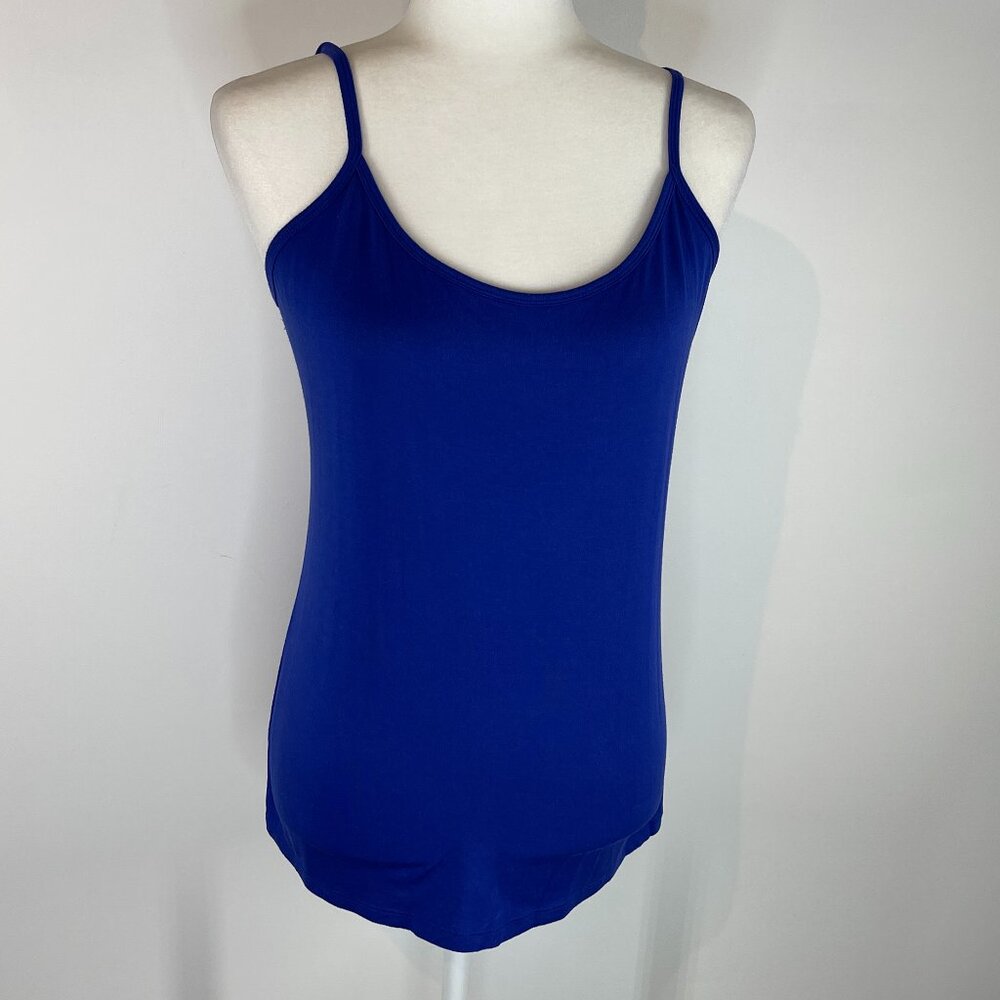 Lane Bryant Blue Fitted Cami with Adjustable Straps size 14/16